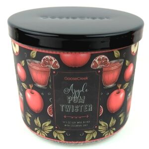 Goose Creek Apple Pom Twister 3-Wick 14.5oz. Jar Candle